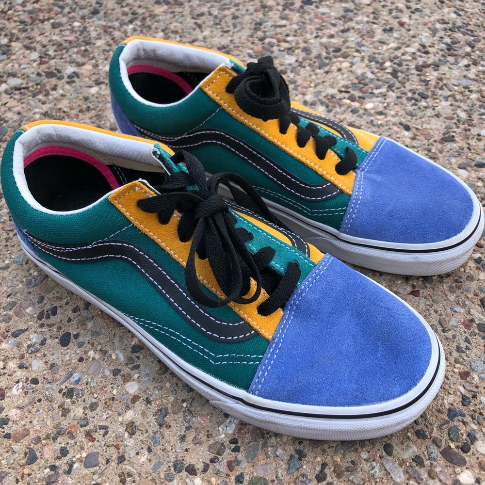 Vans Old Skool Mix & Match Multi-color Skate Shoes Men's Size 6